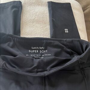 Sweaty Betty Black Super Soft Leggings
